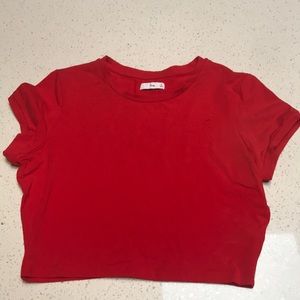 never worn red aritzia shirt
